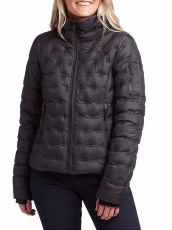 The North Face Jackets & Blazers - THE NORTH FACE WOMEN'S HOLLADOWN CROP JACKET 550 DOWN FILLED QUILTED BLACK Sz S